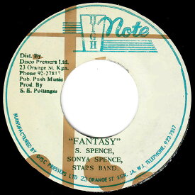 【中古】ジャマイカ7” Sonya Spence Fantasy / Dont Want To Leave You Now NONE High Note /00080