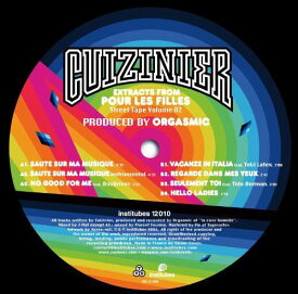 【中古】仏12” Cuizinier Extracts From ”Pour Les Filles (Street Tape Volume INS12010 Institubes /00250