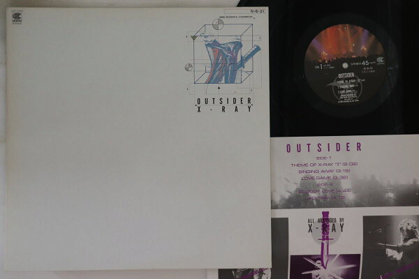 【中古】12” X-ray Outsider JUP2006PROMO CONTINENTAL プロモ /00260
