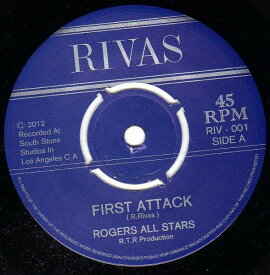【中古】7” Rogers All Stars / The Virgos First Attack / Sabor A Mi RIV001 Rivas Recordings /00080