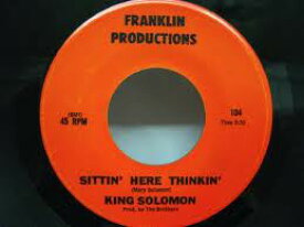 【中古】米7” King Solomon Just A Little Faith / Sittin Here Thinkin 103104 Franklin Productions /00080