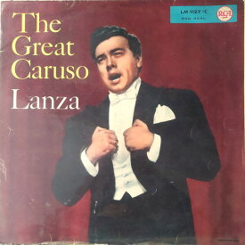 【中古】独LP Mario Lanza The Great Caruso LM1127C RCA Victor Red Seal /00260