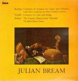 【中古】独LP Julian Bream , Joaquin Rodrigo Concierto De Aranjuez / Courtly Dances / Lautenkonz VL42951 RCA Victrola /00260