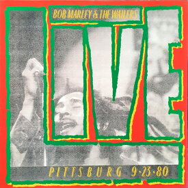 【中古】LP Bob Marley &amp; The Wailers Live Pittsburgh Rita Marley Music Jamaica Vinyl /00260