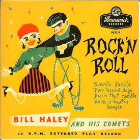 【中古】英7” Bill Haley &amp; His Comets Rock N Roll OE9214 Brunswick /00080