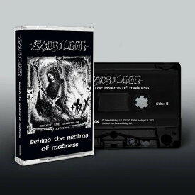【新品】Cassette Sacrilege Behind The Realms Of Madness BOBV891MC BACK ON BLACK 未開封