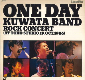 【中古】LASERDISC Kuwata Band One Day Kuwata Band Rock SM0683141 PIONEER Japan