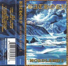 【新品】Cassette Bathory Nordland I BOBV990MC BACK ON BLACK 未開封