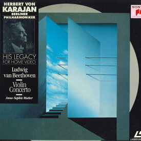 【中古】LASERDISC カラヤン ベートーヴェン ヴァイオリン協奏曲　ニ長調　作品61 SRLM954 SONY /00600