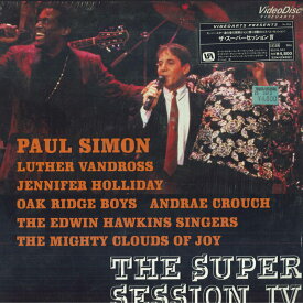 【中古】LASERDISC Paul Simon, Luther Vandross, J Super Session IV VALJ3854 VIDEOARTS JAPAN /00600