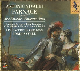 【中古】欧CD Antonio Vivaldi ? Furio Zanasi Farnace (Arie Favorite - Favorite Aires) AV9830,AV9830 Alia Vox /00110
