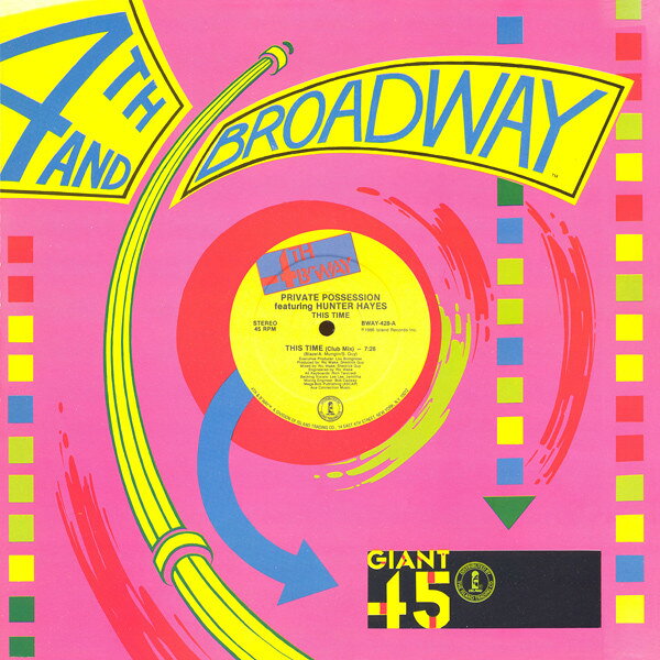【中古】米12” Private Possession, Hunter Hay This Time BWAY428 4th & Broadway /00250