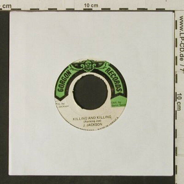 【中古】7” Joseph Jackson Killing And Killing NONE Gorgon Records /00080