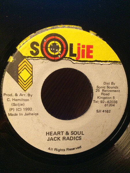 【中古】7” Jack Radics Heart & Soul SJI4162 Soljie /00080
