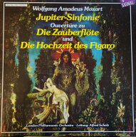 【中古】LP Wolfgang Amadeus Mozart Jupiter-Sinfonie / Die Zauberflote / Die Hochzeit D 1214101 Sig…