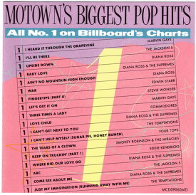 【中古】米CD Various Artists Motowns Biggest Pop Hits MCD09060MD,MOTD Motown /00110
