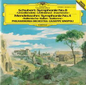 【中古】CD Mendelssohn, Sinopoli; Philhar Symphony 4 4108622 Deutsche Grammophon /00110