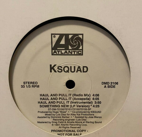 【中古】12” Ksquad Haul And Pull It 085653 ATLANTIC /00250