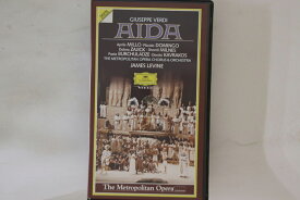 【中古】米VHS James Levine Giuseppe Verdi, Aida 0725163 POLYGRAM /00300
