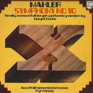 【中古】2LP ウィン・モリス, ニュー・フィル マーラー: 交響曲第10番 クック版 15PC19293 PHILIPS /00660