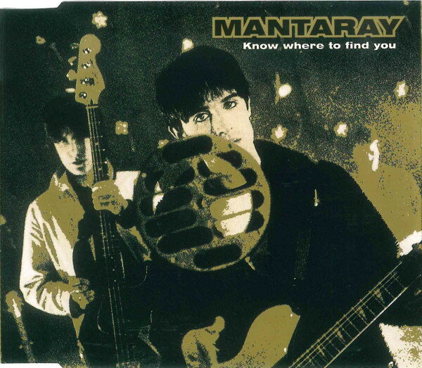 【中古】英CD Mantaray Know Where to Find You  MANCD1,5784652 Fontana /00110