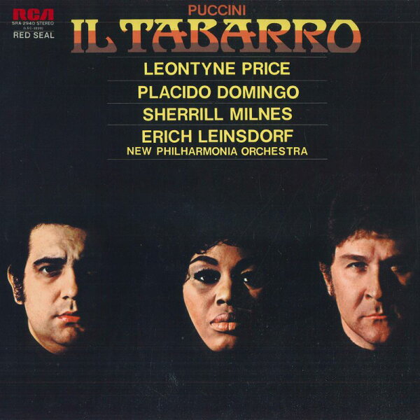 【中古】LP Leontyne Price, Sherrill Milne プッチーニ : 歌劇 外套 全曲 SRA2940 RCA /00260