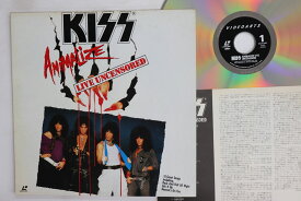 【中古】LASERDISC Kiss Animalize Live Uncensored VALP3307 POLYGRAM /00600