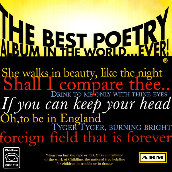 【中古】CD Various Best Poetry Album In The World...ever! Various - Th ABMCD100 ABM /00110