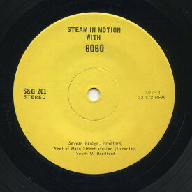 【中古】7” Steam In Motion Steam In Motion With 6060 S&amp;G201 S &amp; G Recordings /00080