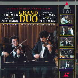 【中古】LASERDISC Itzhak Perlman, Pinchas Zukerm Grand Duo WPLP9733 TELDEC /00600