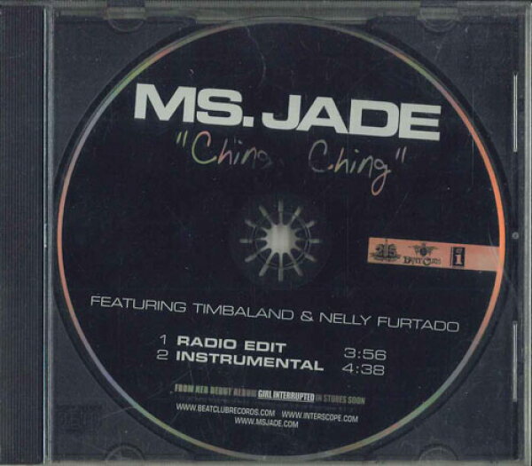 【中古】CD Ms. Jade, Timbaland & Nelly Fu Ching, Ching INTR108102 BEATCLUB RECORDINGS プロモ /00110