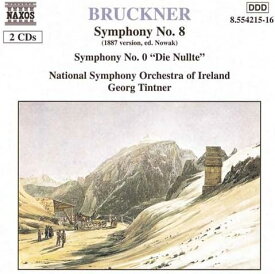 【中古】2discs CD ティントナー ブルックナー:交響曲第8番(第1稿, 1887年ノーヴァク版) 855421516 ナクソス・ジャパン（ 未開封 /00220