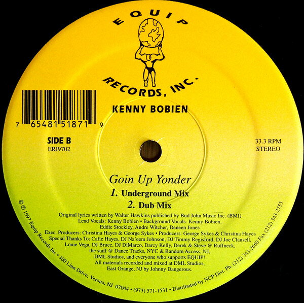 【中古】12” Kenny Bobien Goin Up Yonder ER19702  /00250