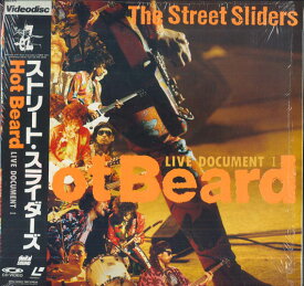 【中古】LASERDISC Street Sliders Hot Beard Live Document1 ESLU275 EPIC SONY /00600