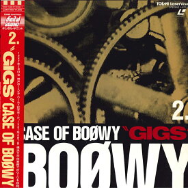 【中古】LASERDISC BOOWY Gigs - Case Of Boowy L0701102 TOEMI /00600