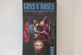 【中古】VHS Guns N Roses Use Your Illusion World Tour 1992 In Tokyo 2 MVVG9 GEFFEN /00300