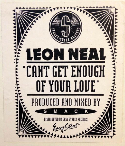 【中古】12インチ Leon Neal Cant Get Enough Of Your Love STS5002 Street Style