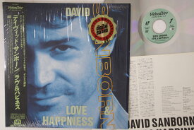 【中古】LASERDISC David Sanborn Love &amp; Happiness VAL3016 VIDEO ARTS