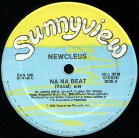 【中古】米12” Newcleus Na Na Beat SUN436 SUNNYVIEW /00250