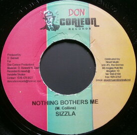 【中古】ジャマイカ7” Sizzla Nothing Bothers Me NONE Don Corleon Records /00080