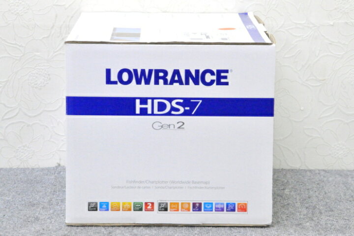 楽天市場】【在庫限り】ローランス/LOWRANCE 魚群探知機/魚探 HDS-7  