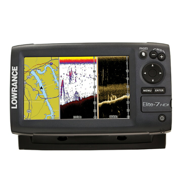 楽天市場】【在庫限り】ローランス/LOWRANCE 魚群探知機/魚探 Elite7 