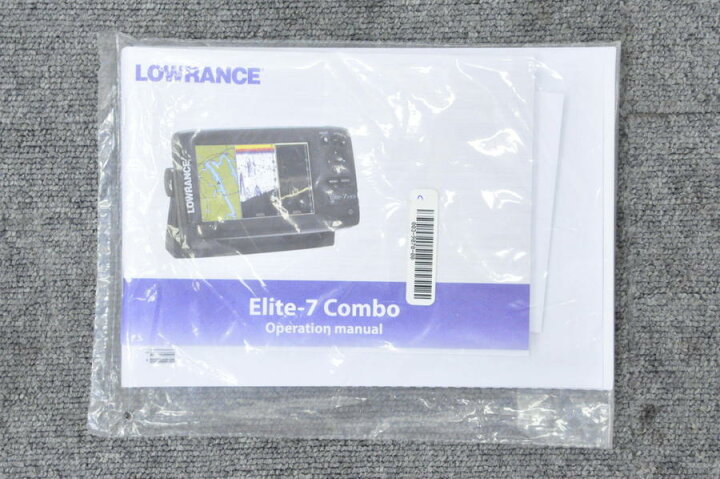 楽天市場】【在庫限り】ローランス/LOWRANCE 魚群探知機/魚探 Elite7 