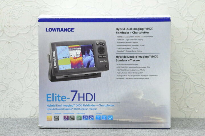 楽天市場】【在庫限り】ローランス/LOWRANCE 魚群探知機/魚探 Elite7 