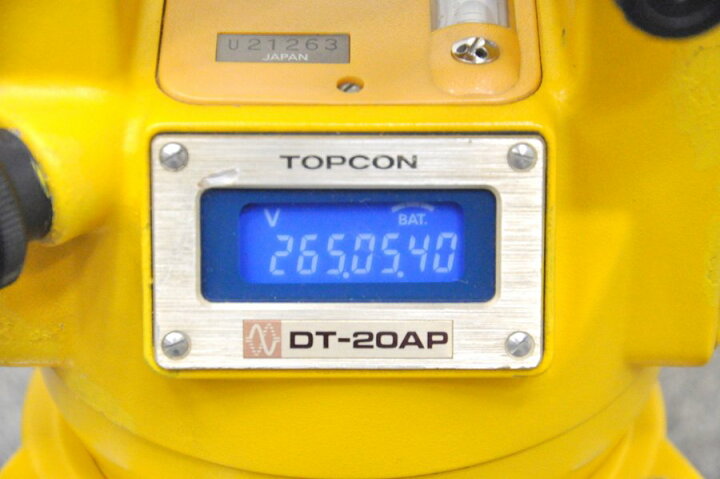楽天市場】【校正証明書付】TOPCON／トプコン デジタルセオドライト 