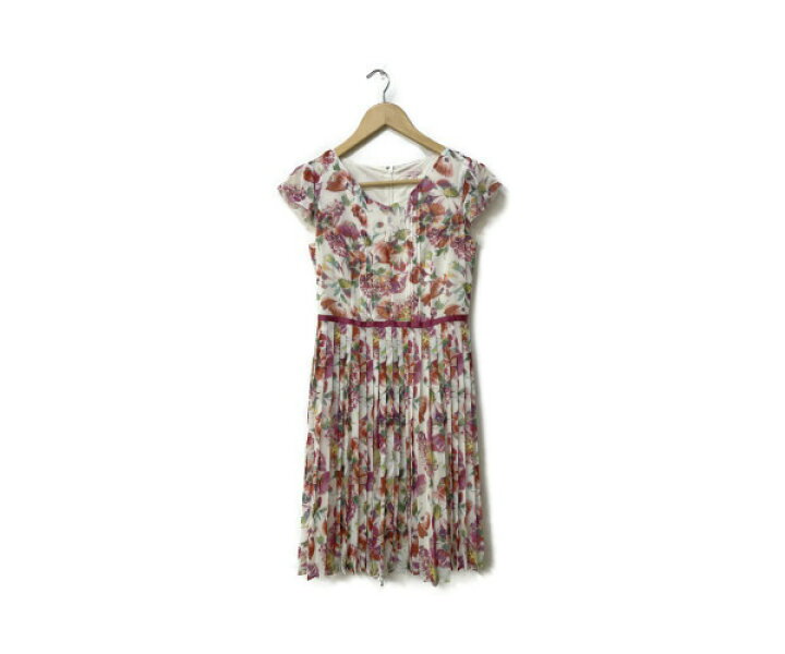 楽天市場】【中古】TOCCA ワンピース 花柄 プリーツ ノースリーブ 2 