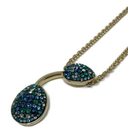 【中古】 SWAROVSKI ネックレス 色石 BORN