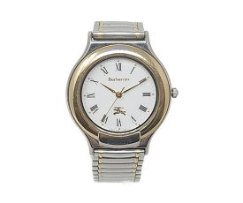 【中古】 Burberrys 腕時計 レディース ゴールド シルバー 6031-G12673-Y