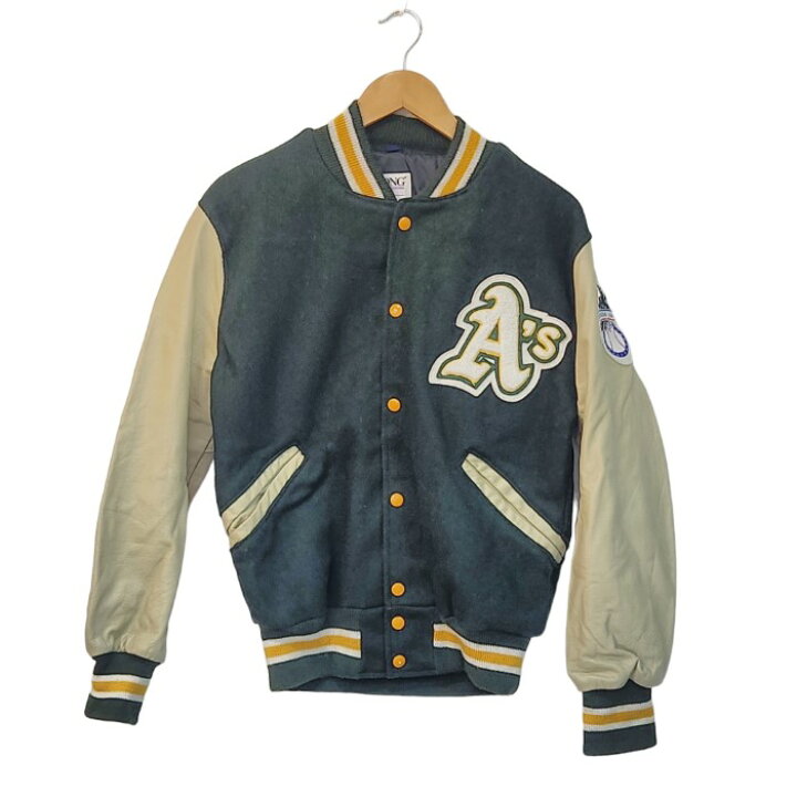 楽天市場】【中古】 DeLONG デロング MLB アスレチックス ウール  