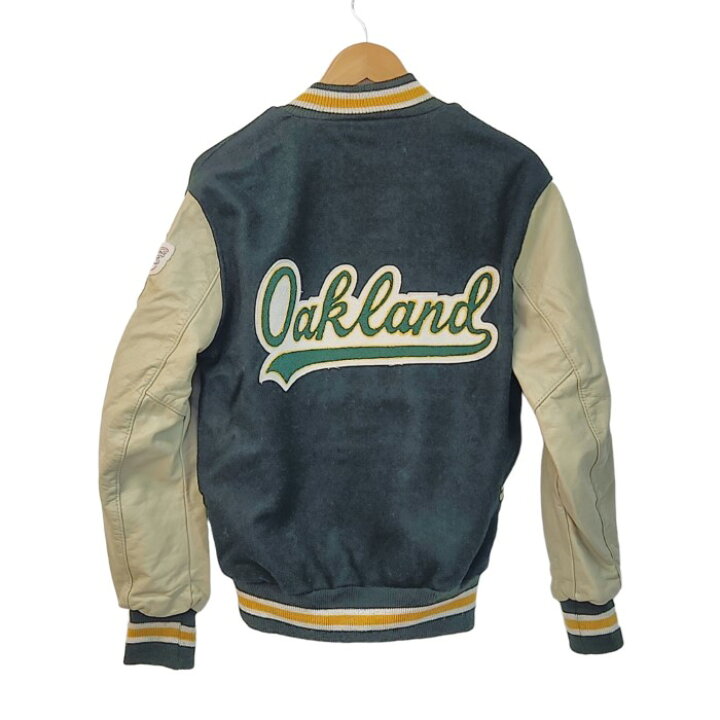 楽天市場】【中古】 DeLONG デロング MLB アスレチックス ウール 